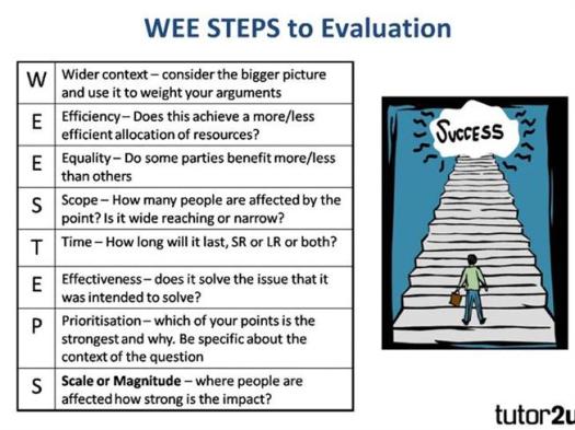 WEESTEPS evaluation framework